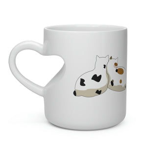 Best Things in Life Heart Shape Mug